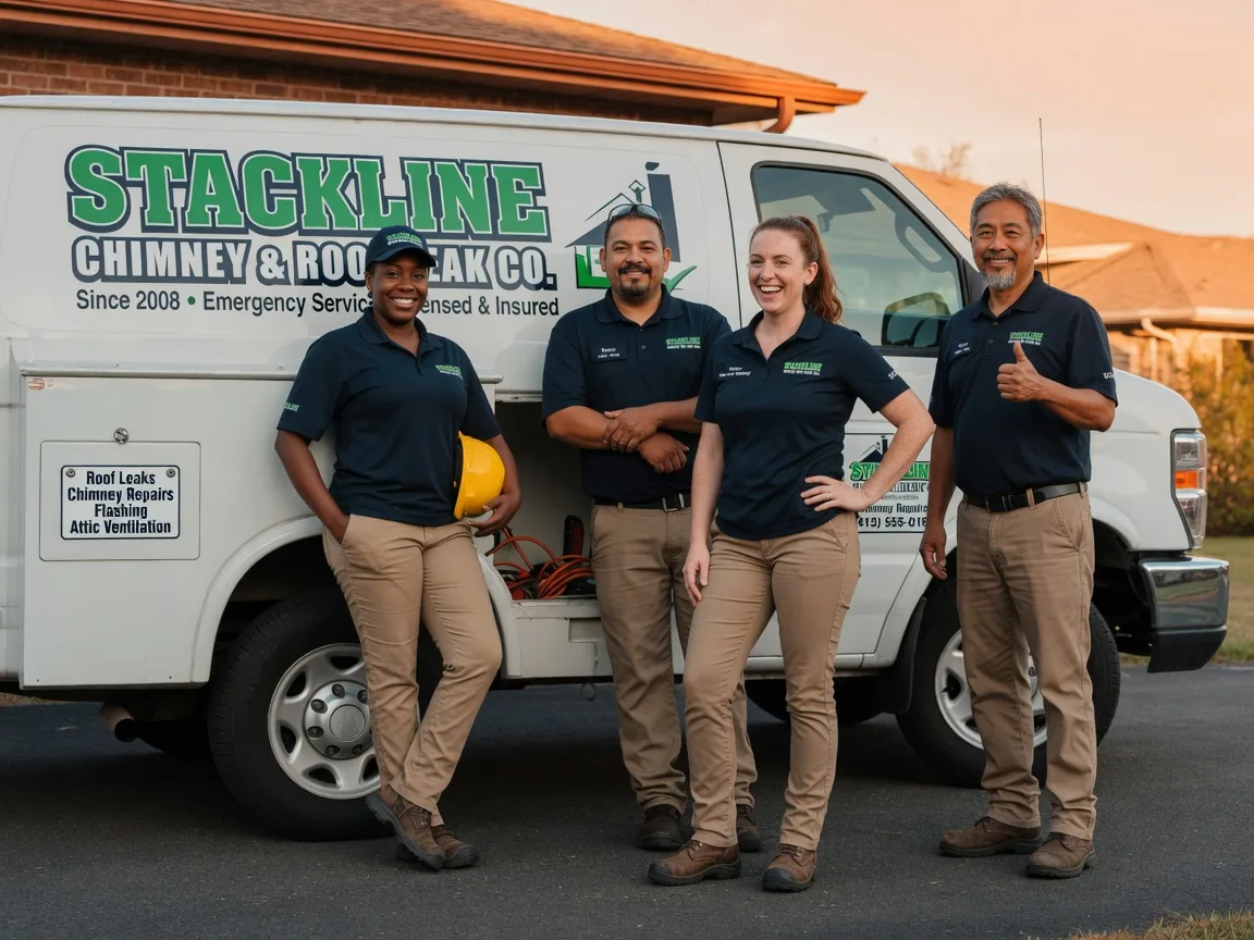 Chimney flashing repair company in Bradford, AR